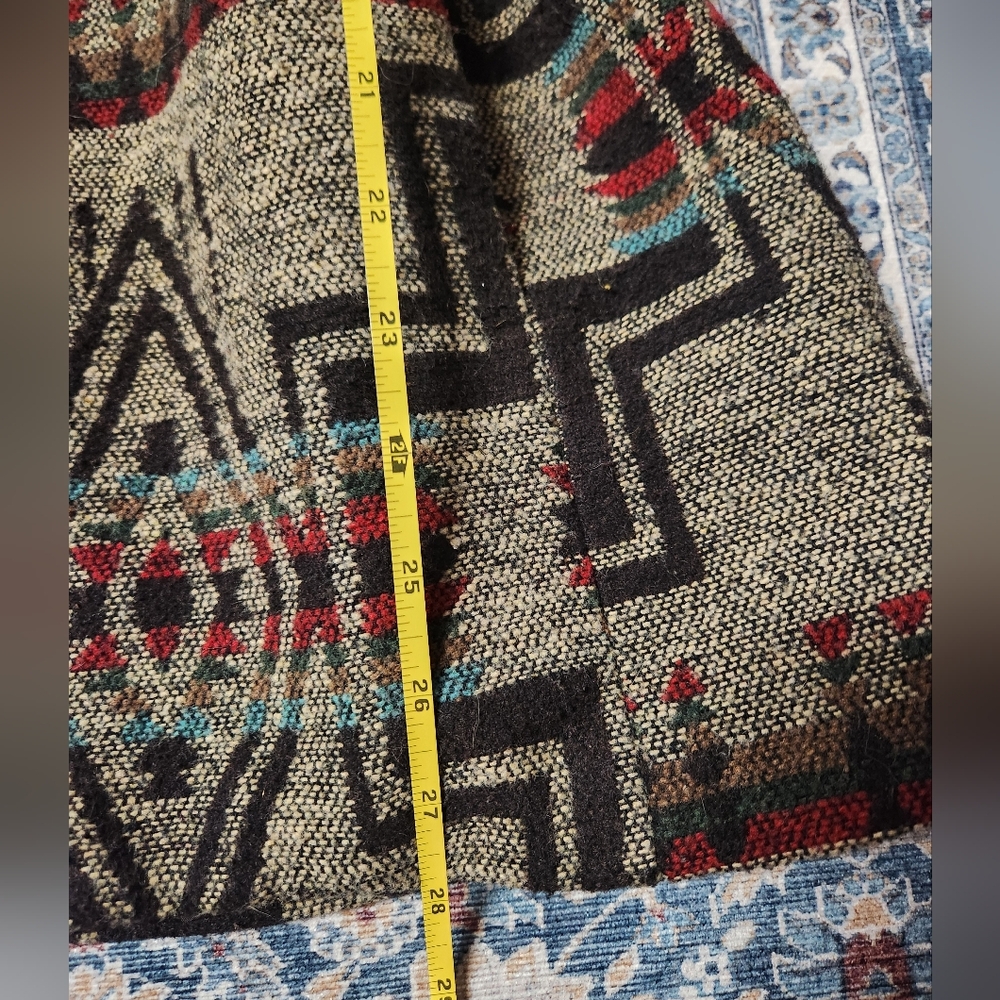 Mossimo Patterned Wool Blend Coat - Picture 9 of 9